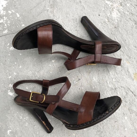 YSL heeled sandals - Picture 1 of 8